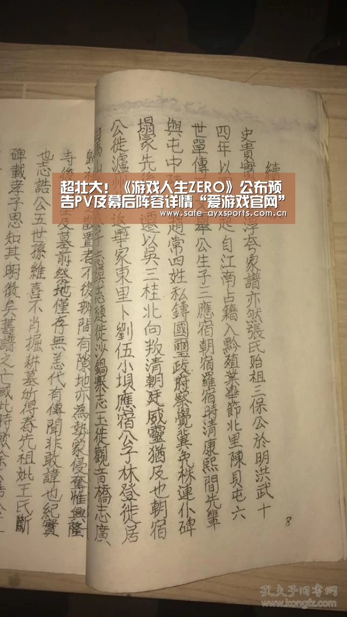 超壮大!《游戏人生ZERO》公布预告PV及幕后阵容详情“爱游戏官网”(图2) 爱游戏体育下载